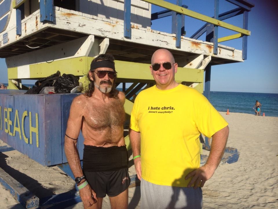 The Raven. Miami Beach. 8-miles a day, every day, for 40-years. I ran 8 with him.